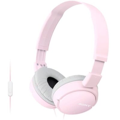 Auriculares sony mdrzx110app – rosa – pleglable – microfono