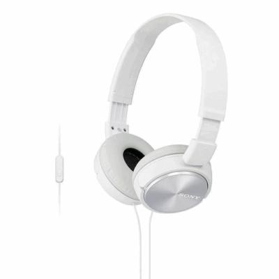 Auriculares sony mdrzx310apw diadema blanco plegable – microfono