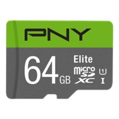 Tarjeta memoria micro secure digital micro sdhc elite pny 64gb clase 10 uhs – i u1