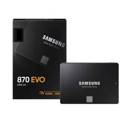 Disco duro interno solido ssd samsung mz – 77e1t0b – eu – 870 evo – 1tb – 2.5