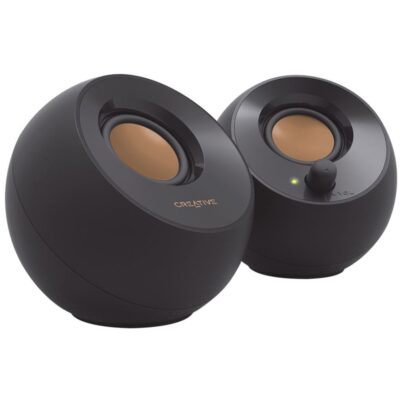 Altavoces creative pebble 2.0 speaker usb – negro