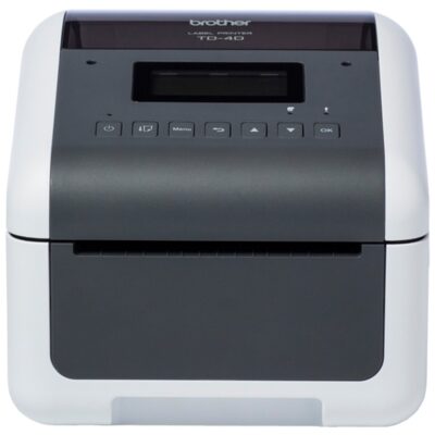 Impresora de etiquetas y tickets brother td4550dnwb termica directa – 64mb flash ram – 256mb ram – usb 2.0 – red – wifi – bluetooth