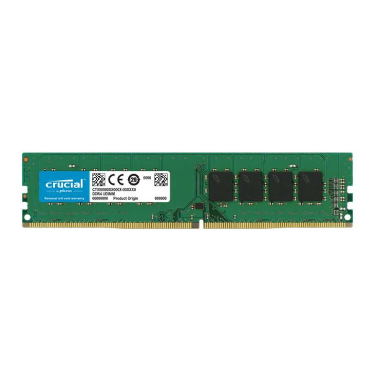 Memoria ram ddr4 32gb crucial - udimm - 3200 mhz - pc4 25600 cl22