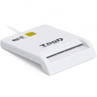 Lector de tarjetas dni tooq tqr – 210w usb 2.0 blanco