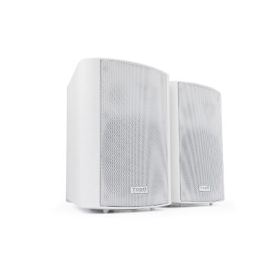 Altavoces activos tooq de pared blancos 30w autoamplificados