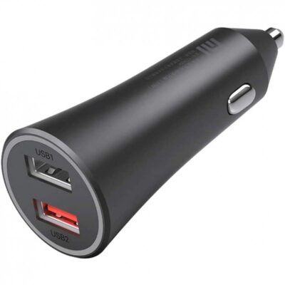 Cargador de coche xiaomi mi car charger – usb x2 – 37w