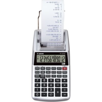 Calculadora canon impresion portatil p1 – dtsc ii hwb 12 digitos