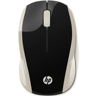 Raton inalambrico hp wireless 200 negro – oro