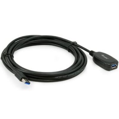 Cable alargador usb 3.0 equip a usb 3.0 macho – hembra 5m negro