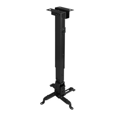 Soporte de proyector de techo tooq pj2012t – b negro distancia 130 – 650 mm.