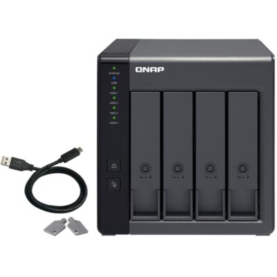 Caja de expansion de raid qnap tr – 004 usb 3.2 gen 1 4 bahias