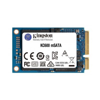 Disco duro interno ssd kingston kc600 256gb msata sata 6gb – s