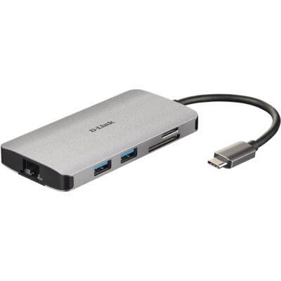 Hub d – link dub – m810 3 usb 3.0 hdmi rj45 usb tipo c lector sd microsd