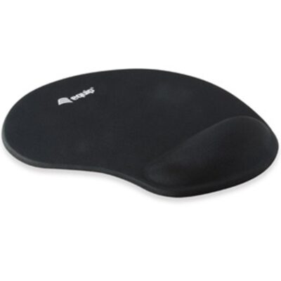 Alfombrilla equip life con reposamuñecas – antideslizante – negro