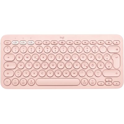 Teclado logitech k380 multi – device bluetooth rosa español
