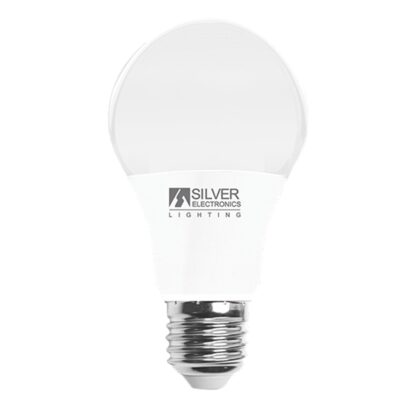 Bombilla led eco silver electronics estandar 8w=48w – e27 – 3000k – 660 lm – 220º – luz calida – a+