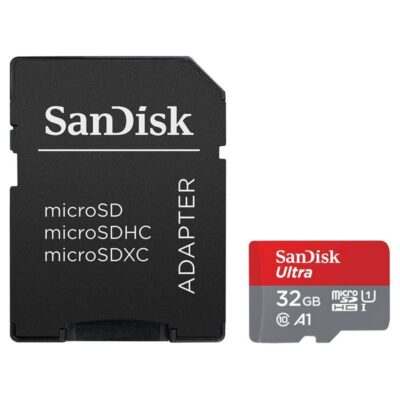 Tarjeta memoria secure digital sandisk ultra – 32gb
