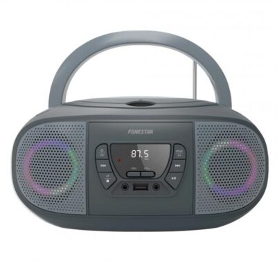Radio cd fonestar boom – go – g usb gris