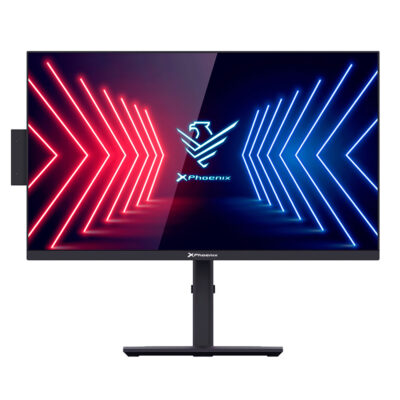Barebone all in one phoenix 23.8 pulgadas led ips – grafica gt1030 – ddr4 – lga1200 – soporte ajustable en altura y rotacion – webcam