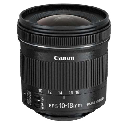 Objetivo canon ef – s 10 – 18 f – 4.5 – 5.6 is stm