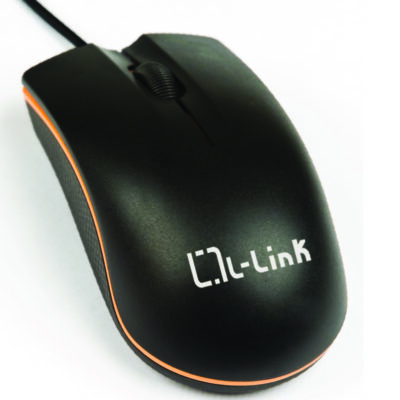 Raton optico usb l – link ll – 2081 negro