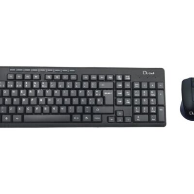 Kit teclado + raton inalambrico l – link ll ll – kb – 555 – wcombo usb negro