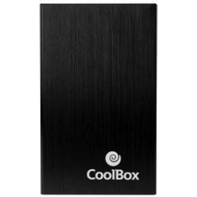 Carcasa disco duro hdd 2.5 pulgadas coolbox sca2523c negro usb tipo c 3.0