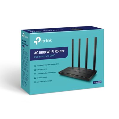 Router wifi tp link archer ac80 ac1900 dual band mu – mimo 1900mbps
