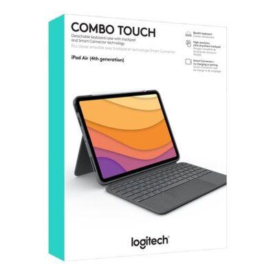 Funda logitech combo touch para con teclado para ipad air 10.9 pulgadas 4ª generacion