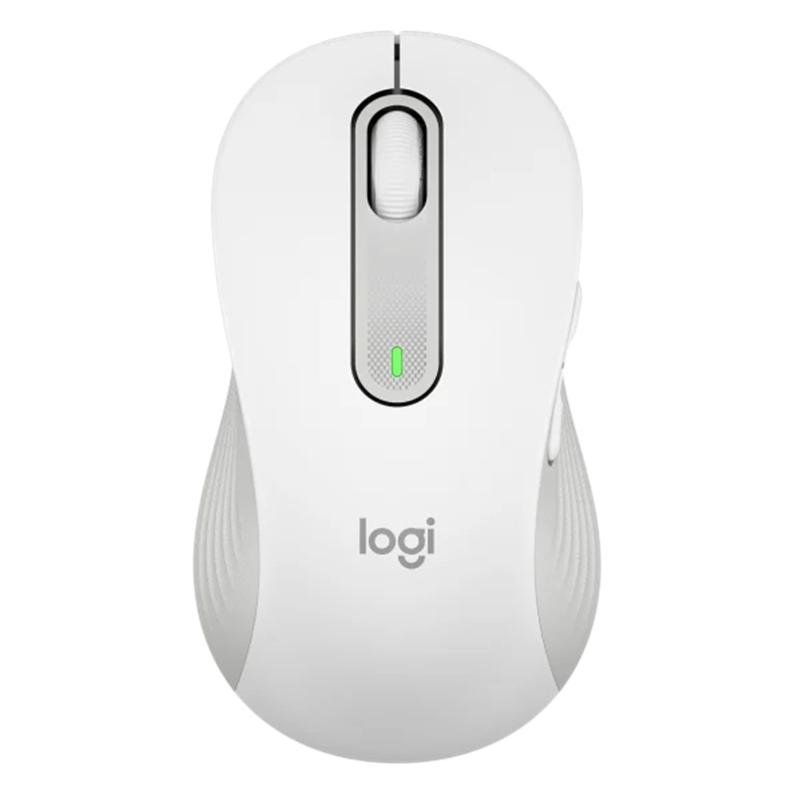 Mouse raton logitech m650 para zurdos optico wireless inalambrico blanco crudo