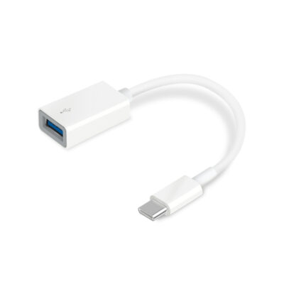 Adaptador usb 3.0 tipo c a usb tipo a tp – link uc400 macho – hembra blanco