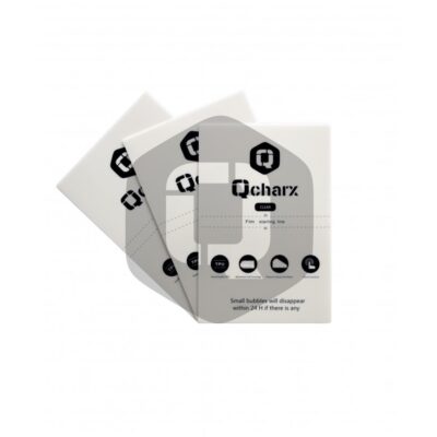 Laminas de proteccion frontales qcharx hidrogel hd qx1 25 unidades