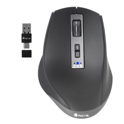 Raton multidispositivo inalambrico recargable ngs blur – rb