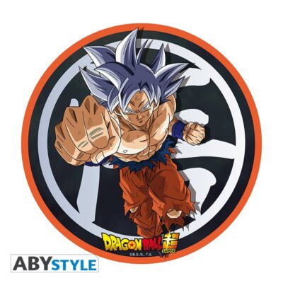 Alfombrilla abystyle dragon ball super – goku ultra instinto
