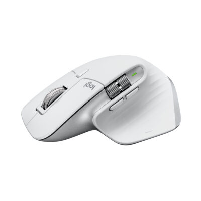 Mouse raton logitech mx master 3s para mac wireless inalambrico 8000dpi gris palido