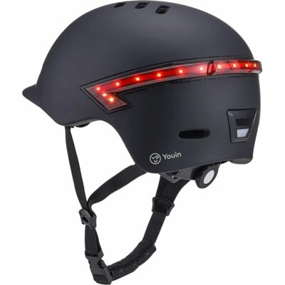Casco smart youin homologado led 58 – 61cm negro
