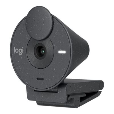 Webcam logitech brio 300 grafito full hd – usb tipo c