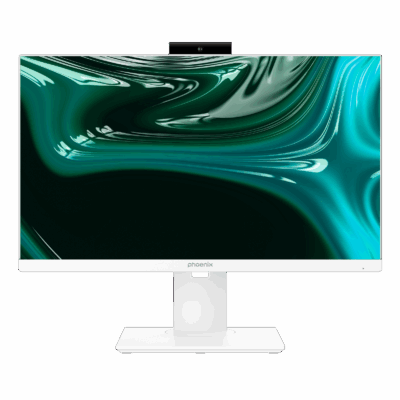 Ordenador pc all in one aio phoenix unity 23.8 pulgadas fhd ajustable altura y rotativo – web cam – intel i5 12400 – 16 gb ddr4 – 1 tb ssd blanco windows 11