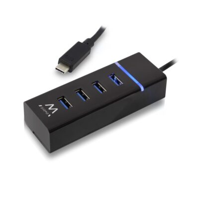 Hub ewent 4 puertos usb 3.2 – usb tipo c