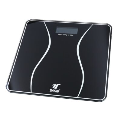 Bascula de baño thulos th – bd119 negro carga maxima 180kg