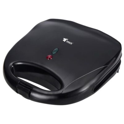 Sandwichera thulos th – sw11 negro 750w 2 cavidades