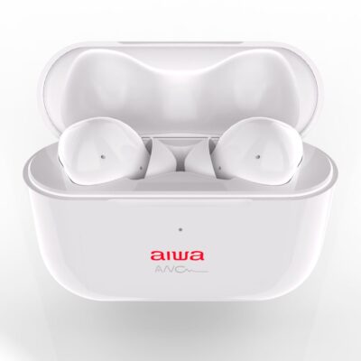 Auriculares inalambricos aiwa ebtw – 888anc bluetooth – cancelacion de ruido – color blanco