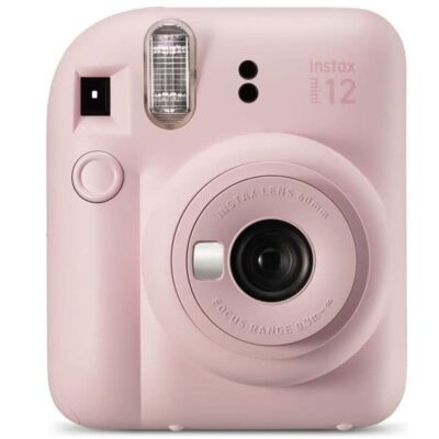 Camara fujifilm mini instax 12 flash – autoexposicion – rosa pastel