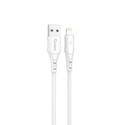 Cable qcharx lisbon usb a tipo c 3a – 1 m – pvc blanco