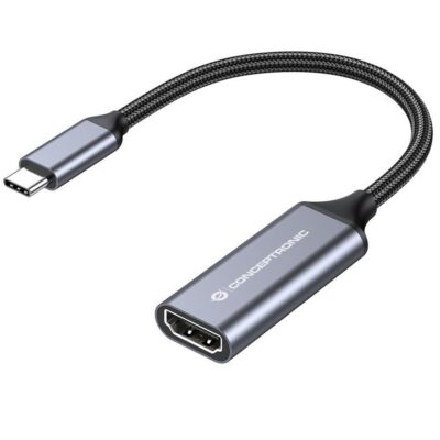 Adaptador usb tipo c a hdmi 4k conceptronic macho – hembra
