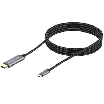 Adaptador usb tipo c a hdmi 4k conceptronic 2m – macho – macho