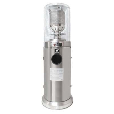 Estufa de exterior thulos th – ext12 acero inoxidable