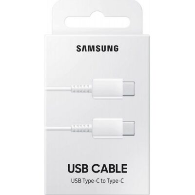 Cable samsung ep – da705bwegww usb tipo c – usb tipo c blanco