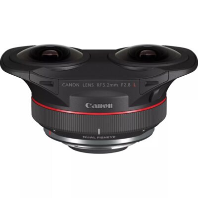 Objetivo canon rf 5.2mm f:2.8l dual fisheye
