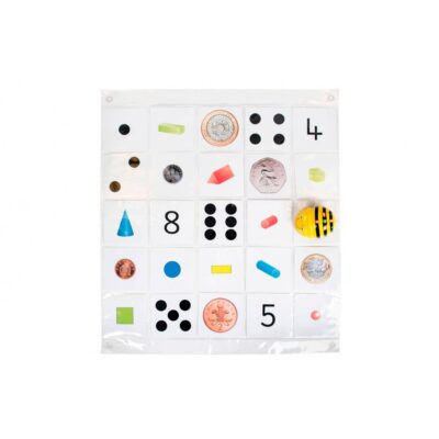 Tapete bee – bot tts transparente grid mat 5×5